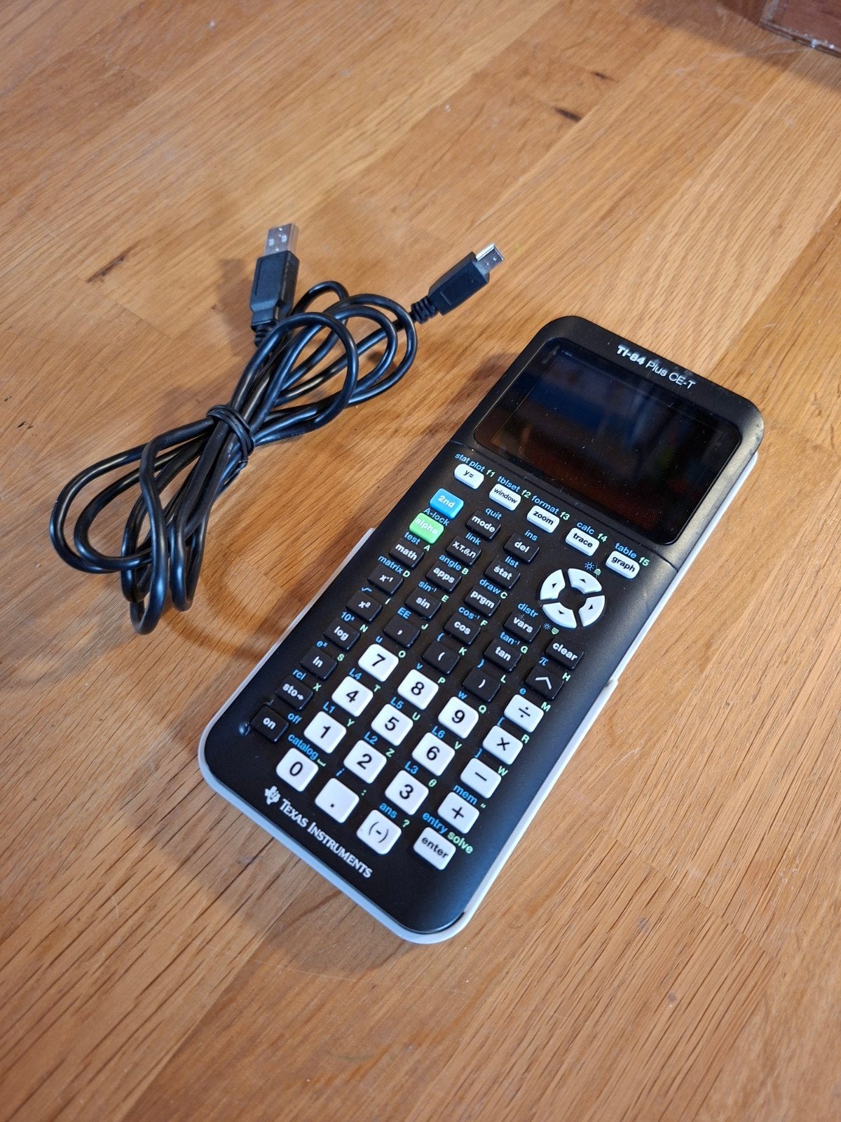 TI-84 Plus CE-T Grafisch rekenmachine, Ophalen of Verzenden, Grafische rekenmachine, Zo goed als nieuw