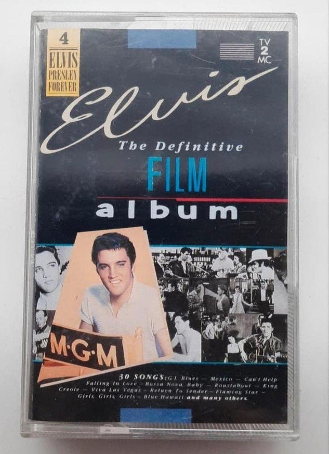 Elvis The Definitive Film Album Cassette bandje 1987, Gebruikt, 1 bandje, Ophalen of Verzenden, Origineel