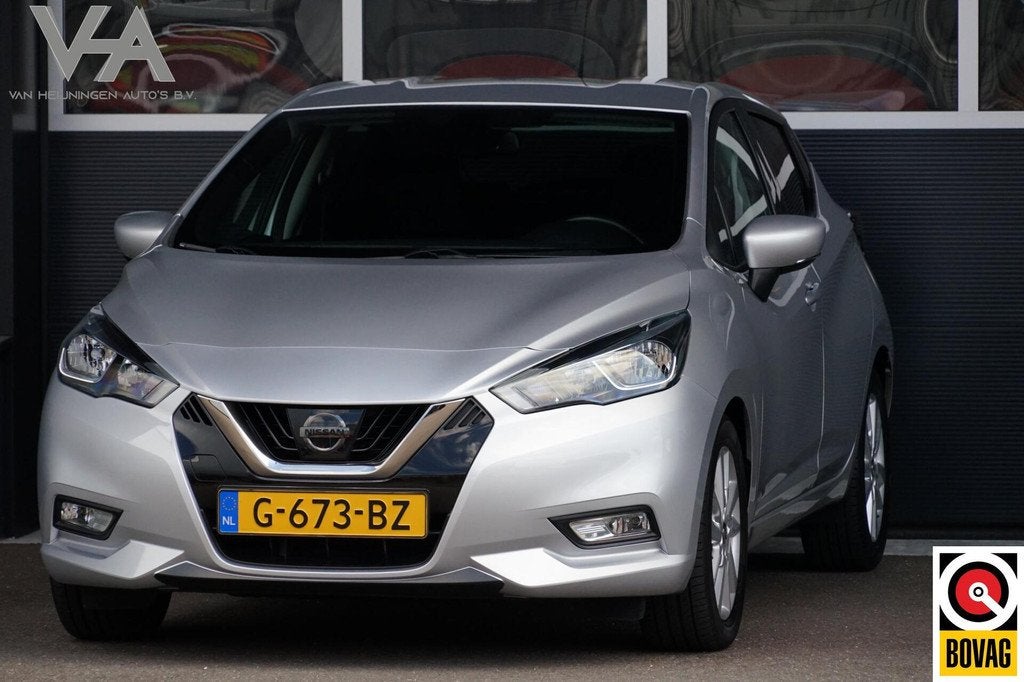 Nissan Micra 1.0 IG-T N-Connecta NL, cam. keyless, CarPlay, Auto's, Nissan, Voorwielaandrijving, 101 pk, Euro 6, Origineel Nederlands