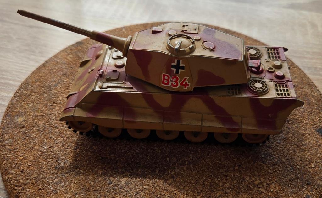 Corgi Toys No. 904 King Tiger Duitse Tank, Hobby en Vrije tijd, Ophalen of Verzenden, Gebruikt