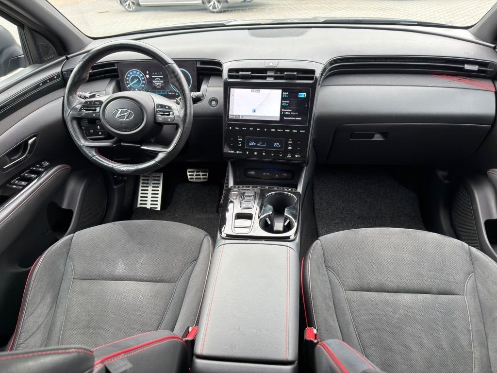Hyundai Tucson 1.6 T-GDI N Line Sky 4WD | Panodak | 360 | St, Auto's, Automaat, 1350 kg, Gebruikt, Euro 6