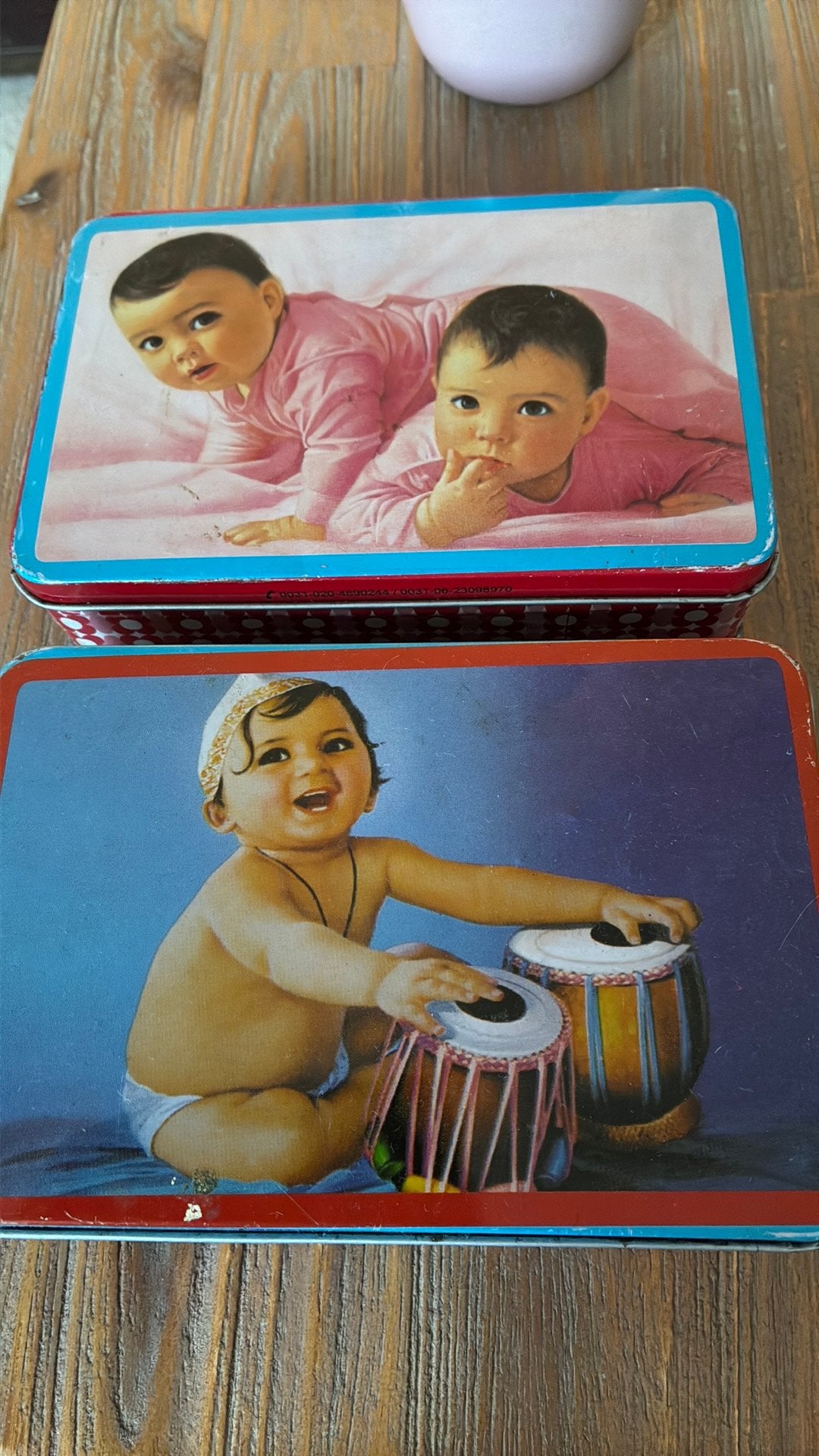 Vintage blikjes, Ophalen of Verzenden, Zo goed als nieuw, Overige