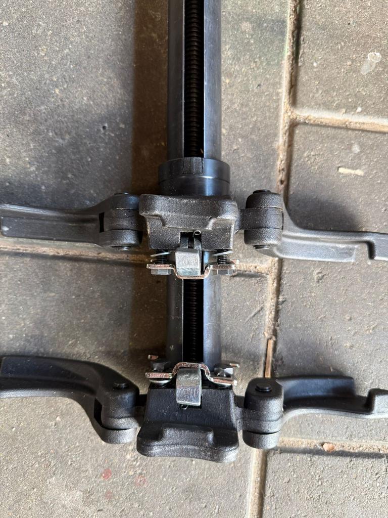HBM Professionele Veerspanner Set 100-265mm 2300kg, Ophalen of Verzenden
