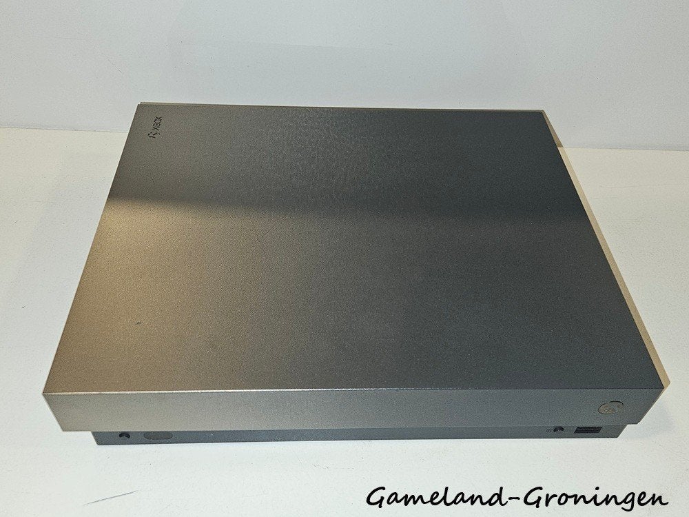 Xbox One X 1 TB met 1 Controller & Bedrading (Gold Rush Edit, Spelcomputers en Games, Gebruikt, -, -, Ophalen of Verzenden