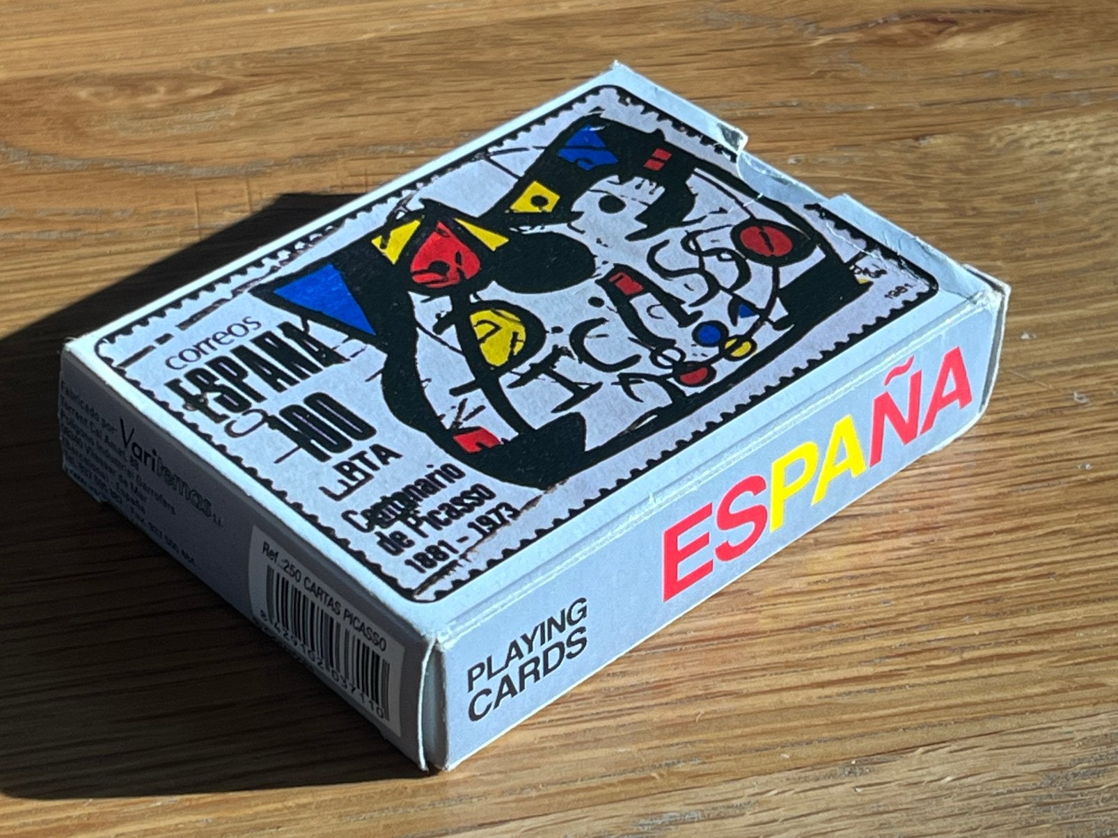 Picasso speelkaarten – Spanje – compleet kaartspel 2 jokers, Verzenden, Gebruikt, Speelkaart(en)