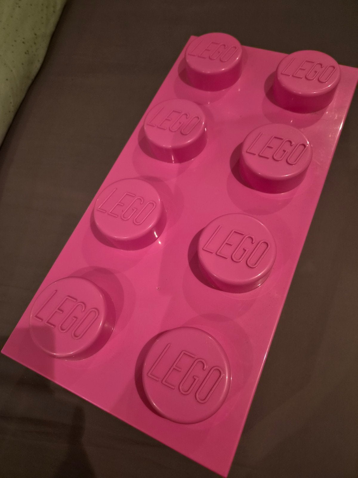 Roze LEGO Brick Opbergdoos, Ophalen of Verzenden, Gebruikt, Accessoire, Lego