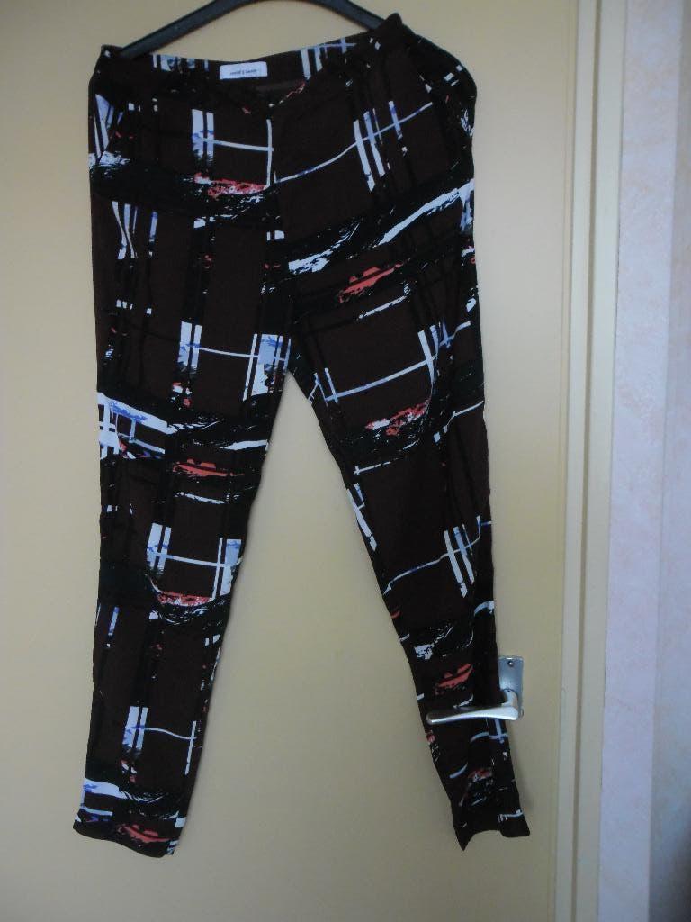 Nieuwe samsoe & samsoe dames broek. Maat 38, Maat 38/40 (M), Bruin, Nieuw, Ophalen of Verzenden