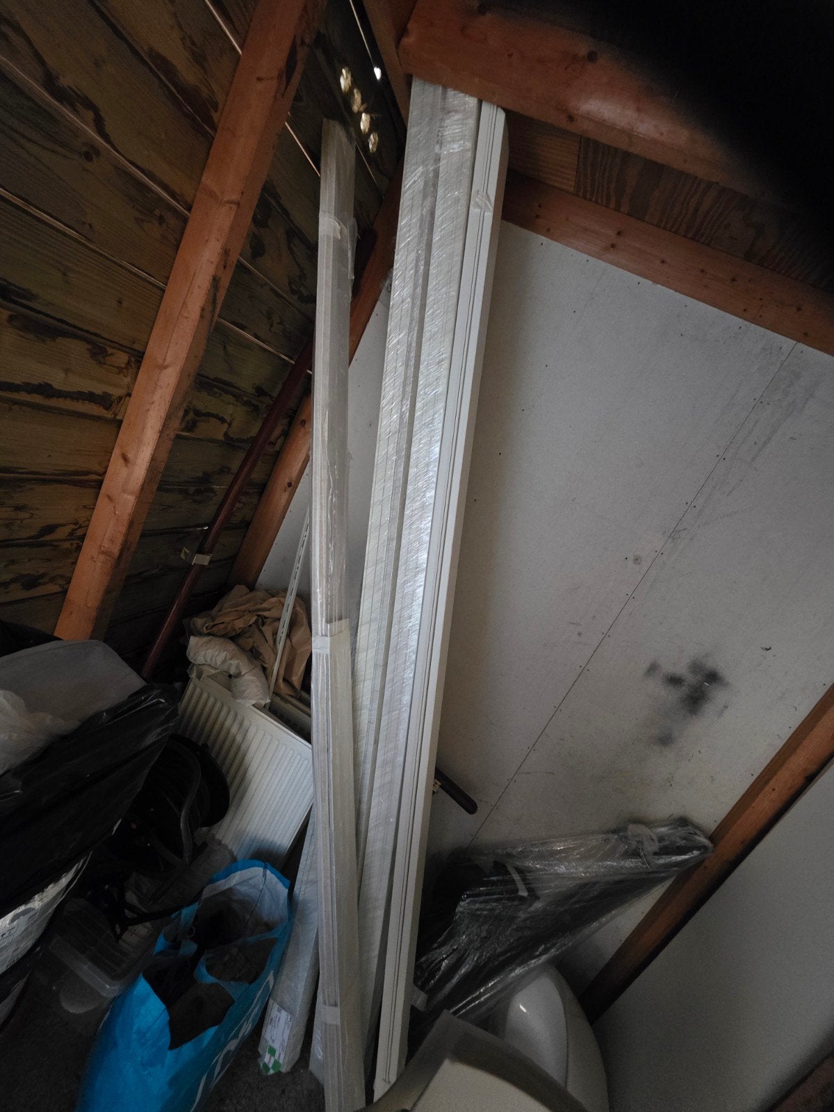 Renovatieplint plint NIEUW 90x18 voorgelakt RAL9010, Ophalen of Verzenden