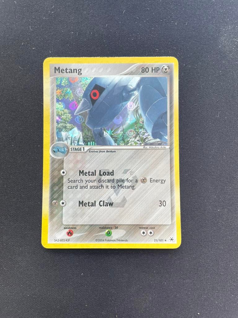 Metang 21/101 EX Hidden Legends Reverse Holo kaart, Ophalen of Verzenden, Zo goed als nieuw