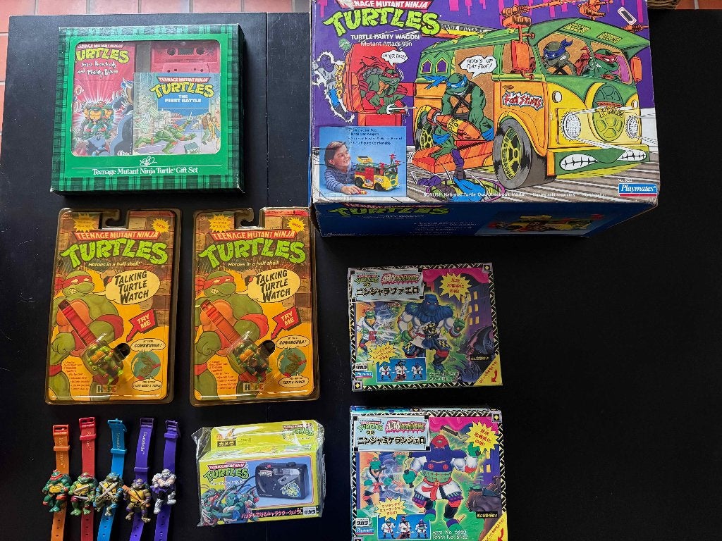 TMNT - Ninja Turtles collectie, Ophalen of Verzenden, Zo goed als nieuw