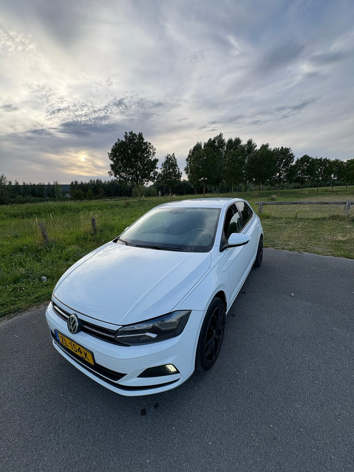 Volkswagen Polo 1.6D  2018 Wit, Auto's, Voorwielaandrijving, Wit, 26 km/l, Particulier