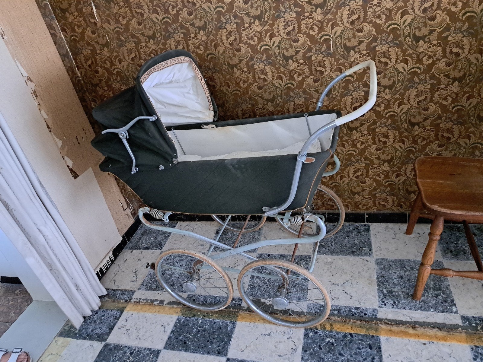 Vintage kinderwagen - Klassieke stijl