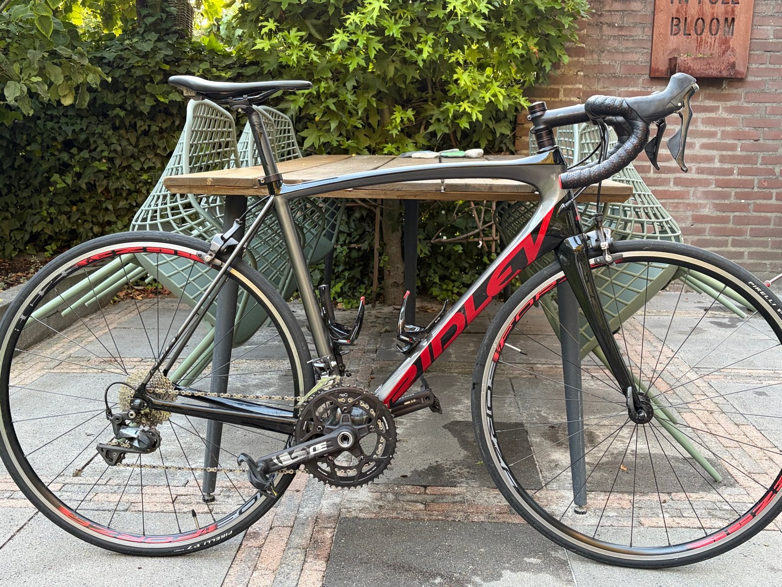 Ridley Fenix SL (Ultegra) M - Carbon racefiets, Gebruikt, Velgrem, Meer dan 20 versnellingen, 53 tot 57 cm