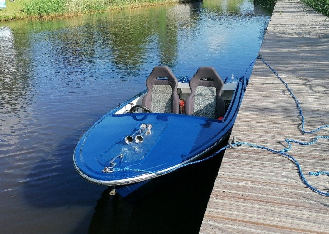 speedboot 25pk Mercury, Ophalen