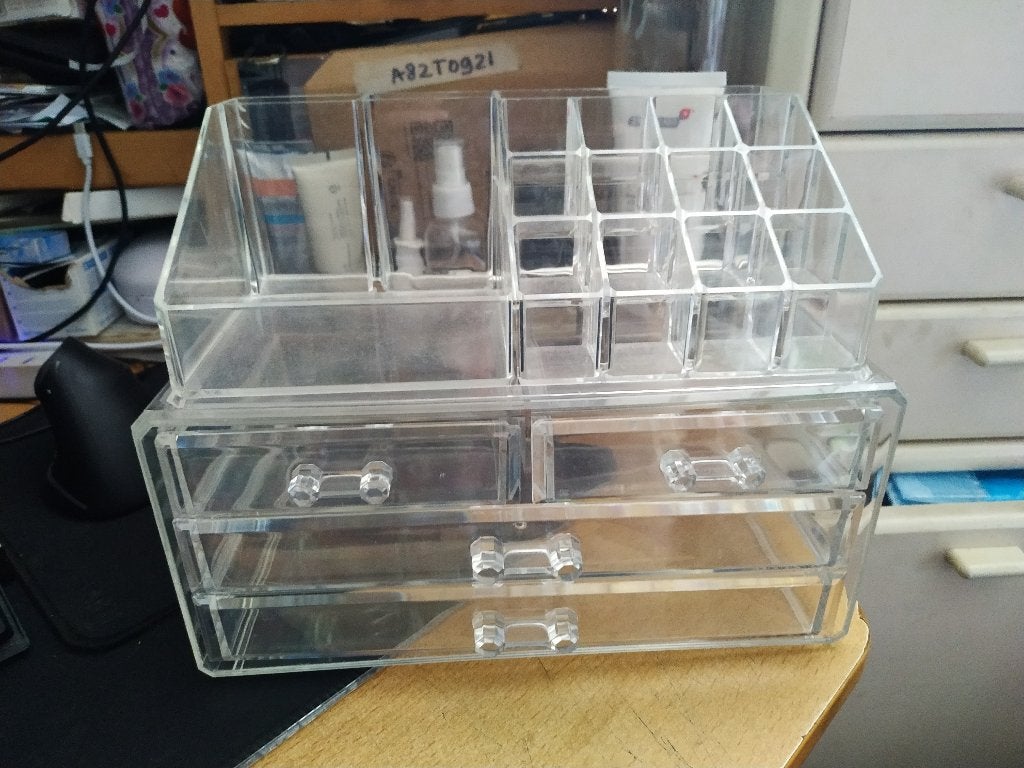 Opbergdoos voor cosmetica, Overige kleuren, Gehele gezicht, Ophalen of Verzenden, Zo goed als nieuw