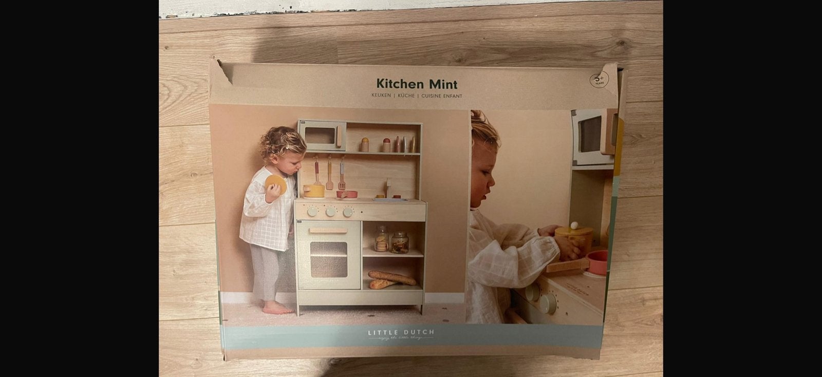Little Dutch Speelkeuken Mintgroen - Nieuw in Doos, Verzenden, Nieuw, Hout, Speelkeuken