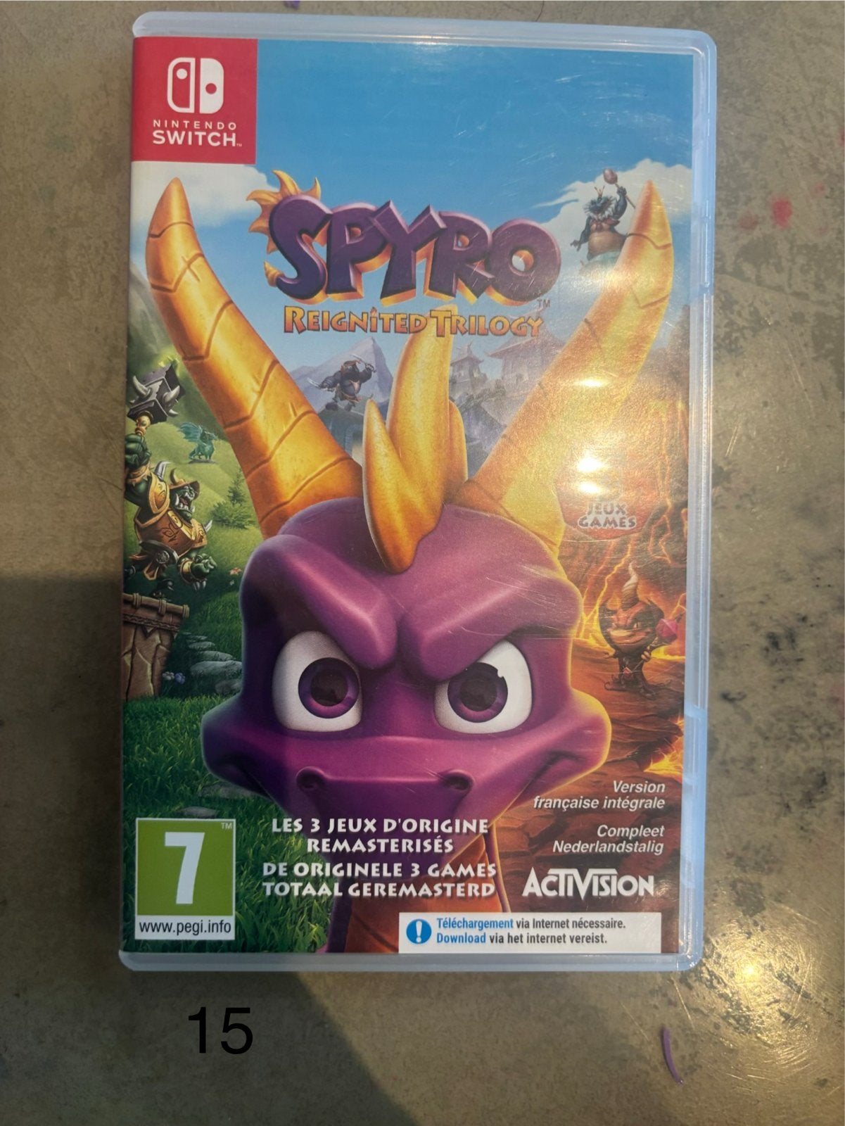 Spyro Reignited Trilogy - Nintendo Switch, Ophalen, 1 speler, Zo goed als nieuw, Platform