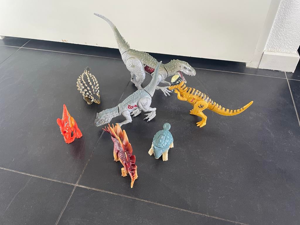 Dinosaurus speelgoed set - Jurassic World figuren, Ophalen, Gebruikt, Jongen of Meisje