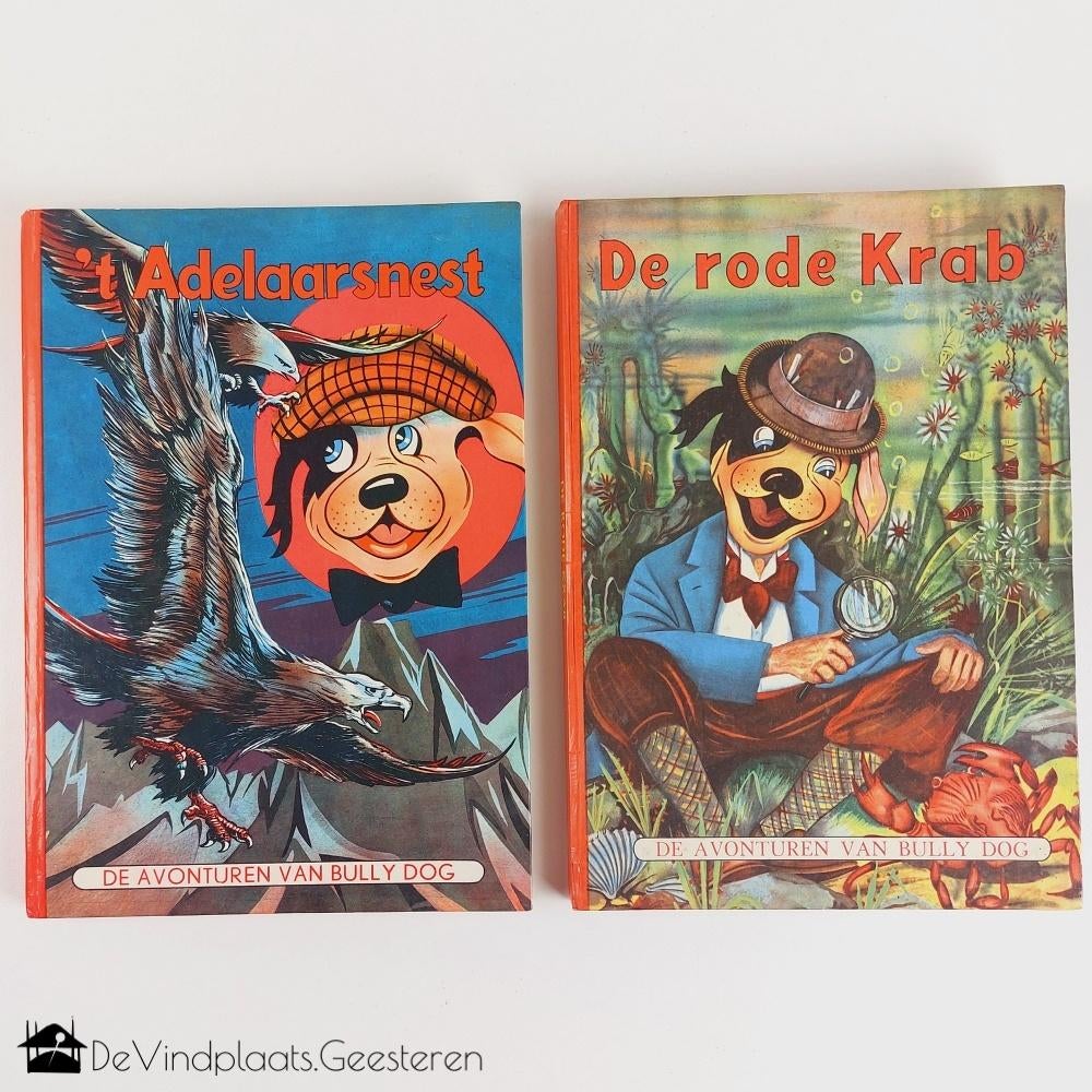 De avonturen van Bully Dog - 2x 1e druk - zeer fraai!, Ophalen of Verzenden, Zo goed als nieuw, Meerdere stripboeken, Berend Dam