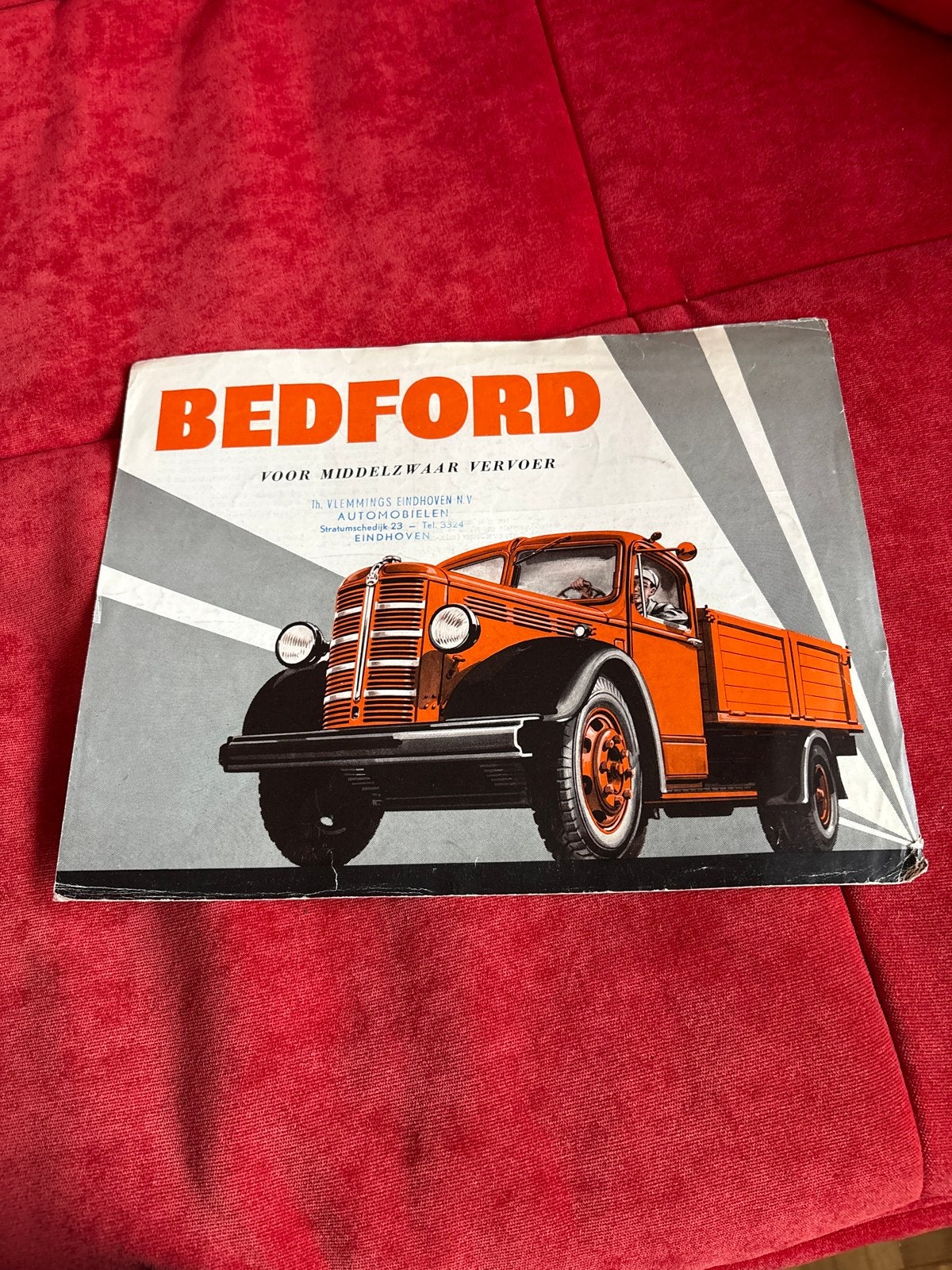 Zeldzame Bedford brochure voor middelzwaar vervoer, Ophalen of Verzenden, Zo goed als nieuw, Overige merken