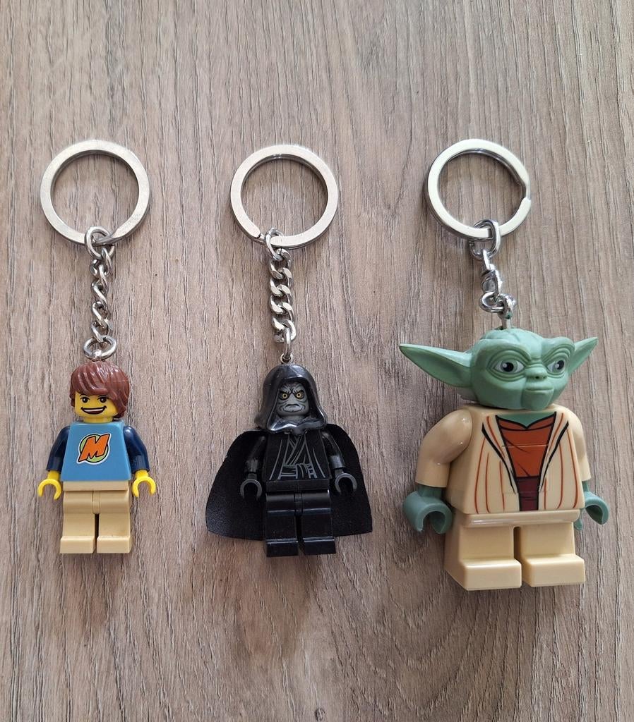 3 Lego sleutelhangers, Kinderen en Baby's, Speelgoed | Duplo en Lego, Ophalen of Verzenden