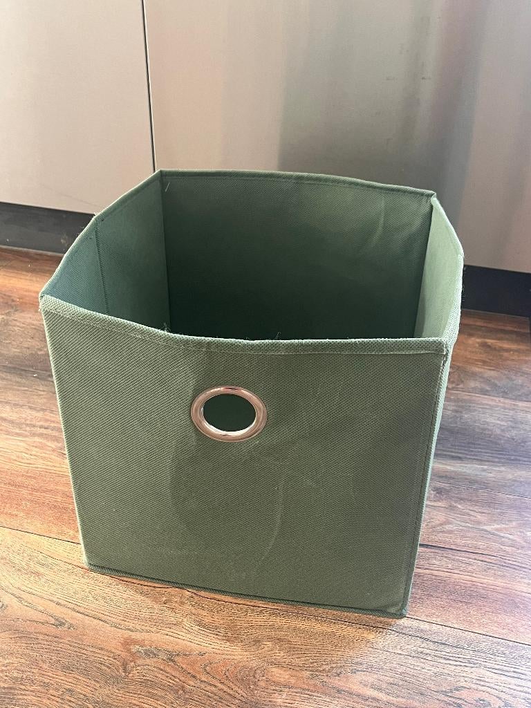 groen opvouwbare opbergboxen, Ophalen, Gebruikt, Overige typen, Minder dan 35 cm