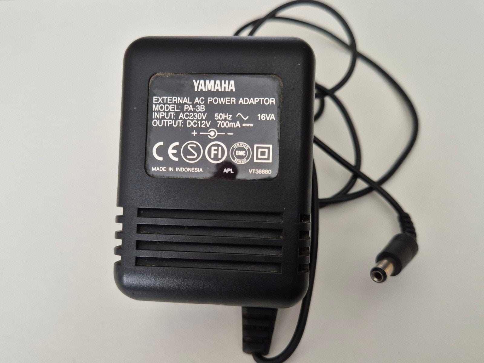 Yamaha PA-3B Externe AC Voedingsadapter, Ophalen of Verzenden, Gebruikt, Keyboard of Synthesizer