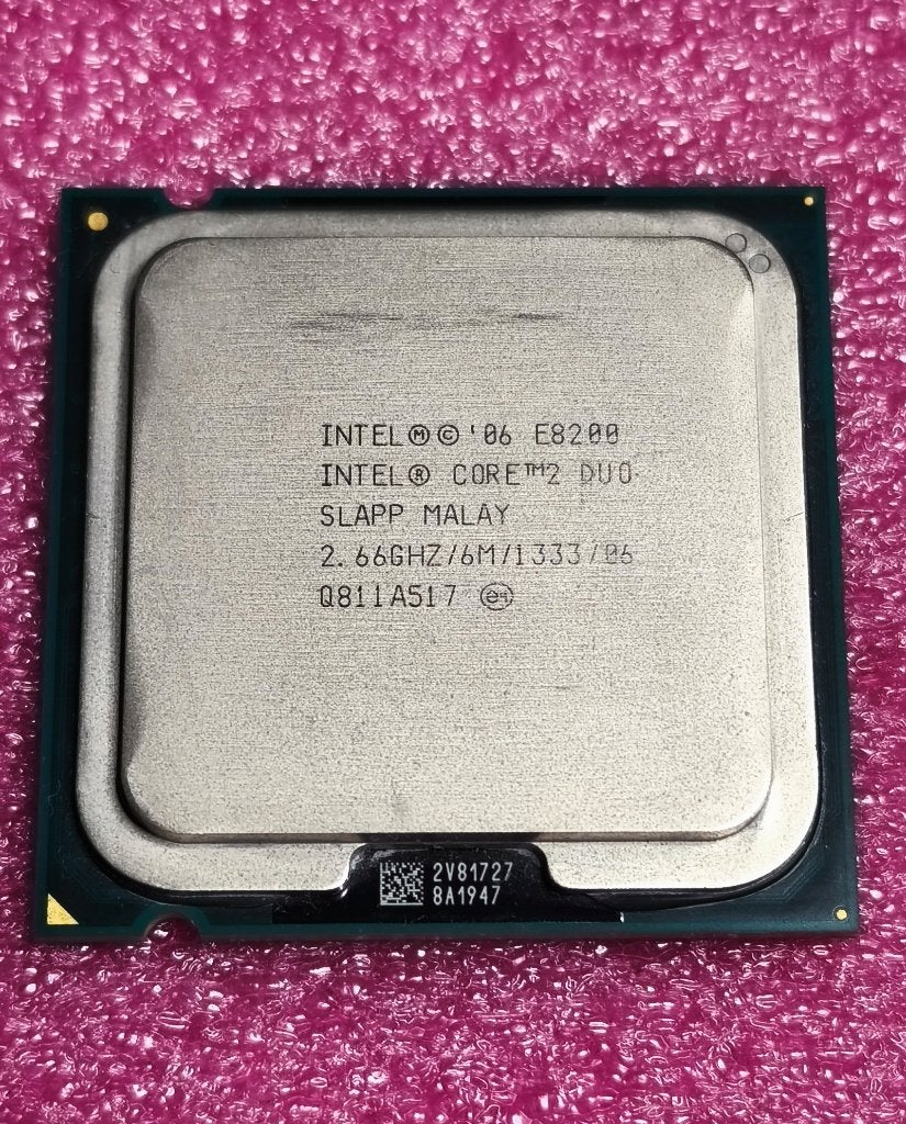 Core2 Duo Intel E8200 2.66 GHz + Koelpasta+ 3 maand garantie, Computers en Software, Processors, Zo goed als nieuw, 2-core, 2 tot 3 Ghz