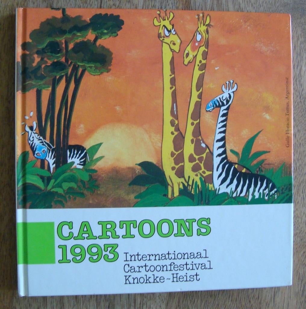 Cartoons 1993 Internationaal Cartoonfestival Knokke-Heist hc, Cartoons, Diverse auteurs, Ophalen of Verzenden, Zo goed als nieuw