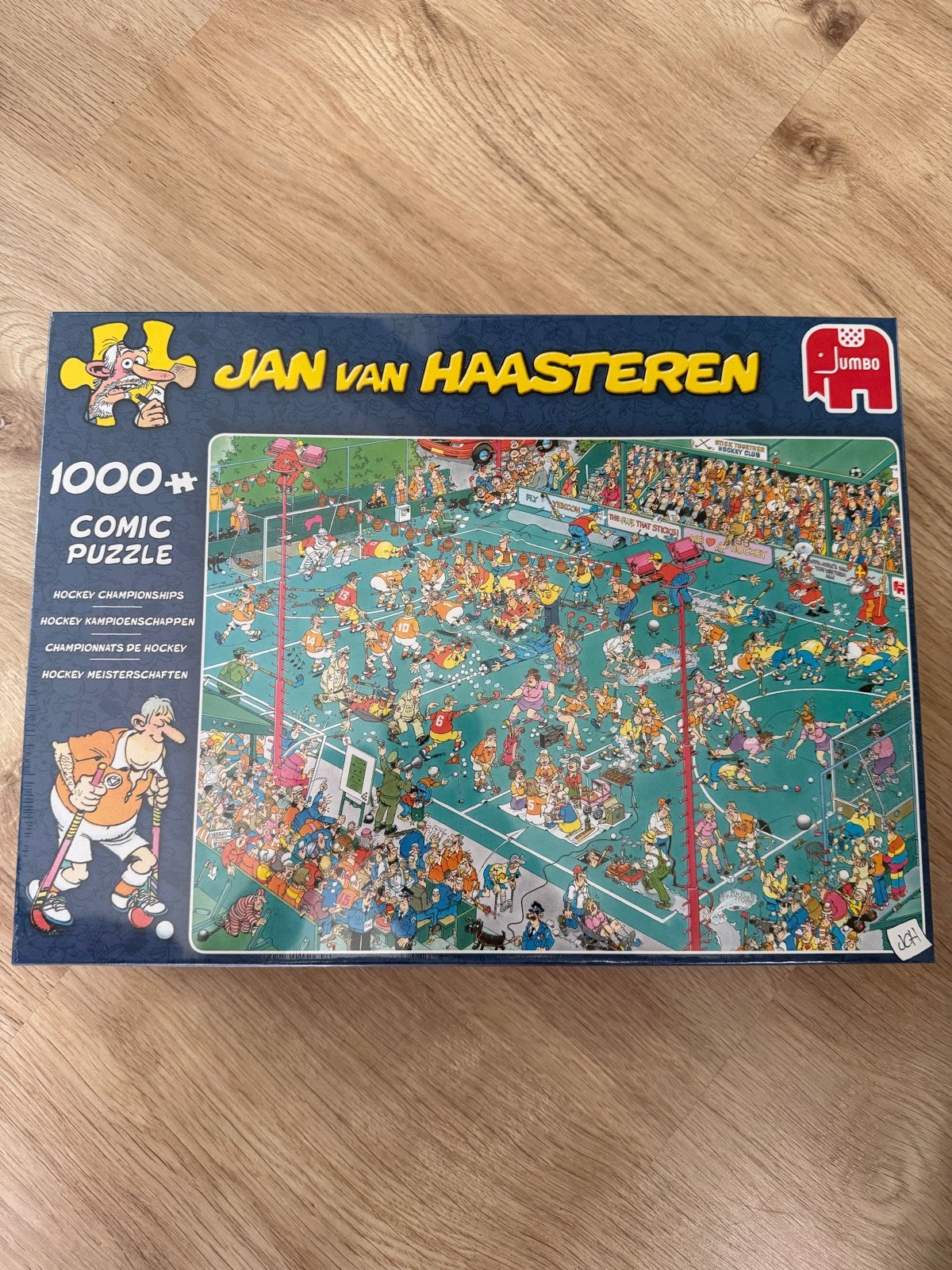 Jan van Haasteren Hockey Kampioenschappen 1000 stukjes, Ophalen of Verzenden, 500 t/m 1500 stukjes, Nieuw, Legpuzzel