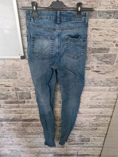 Blauwe spijkerbroek Maat 36 h3, Onbekend, Ophalen of Verzenden, Zo goed als nieuw, Primark