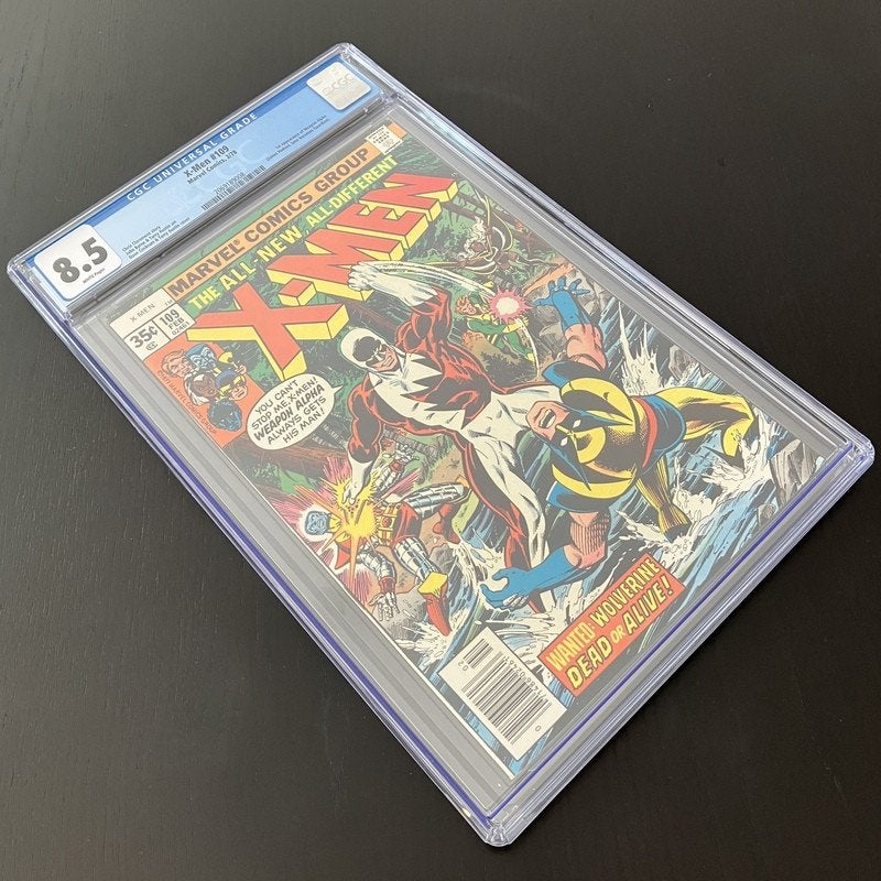X-Men Vol.1 #109 CGC (1978) VF+ (8.5), Eén comic, Amerika, Marvel Comics, Ophalen of Verzenden