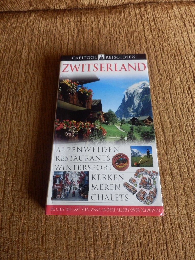 Capitool reisgids Zwitserland Auteur:Adriana Czupryn, Capitool, Europa, Ophalen of Verzenden, Zo goed als nieuw