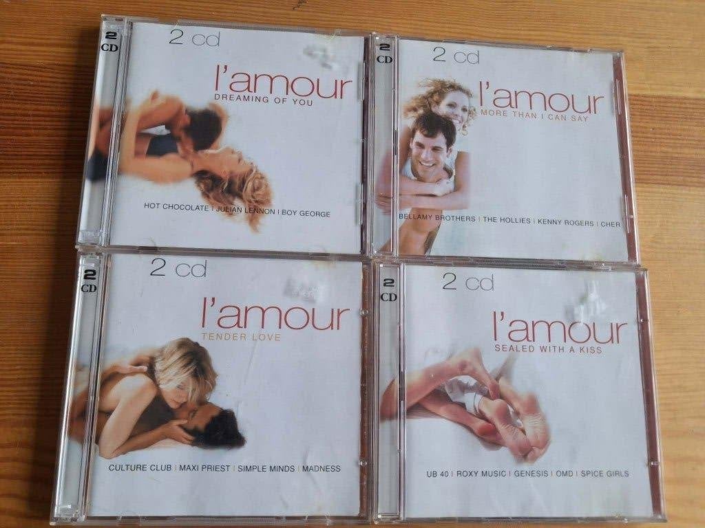 L'Amour (4 voor 2,50 euro), Gebruikt, Overige genres, Ophalen of Verzenden, Verzamelalbum