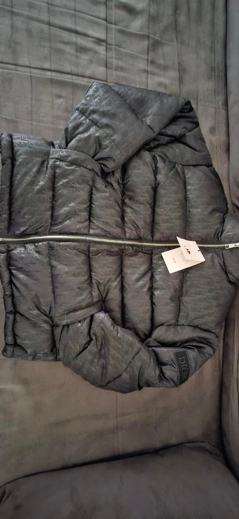 Dior Jas Maat M, Kleding | Dames, Jassen | Winter, Maat 38/40 (M), Ophalen of Verzenden, Zo goed als nieuw, Grijs