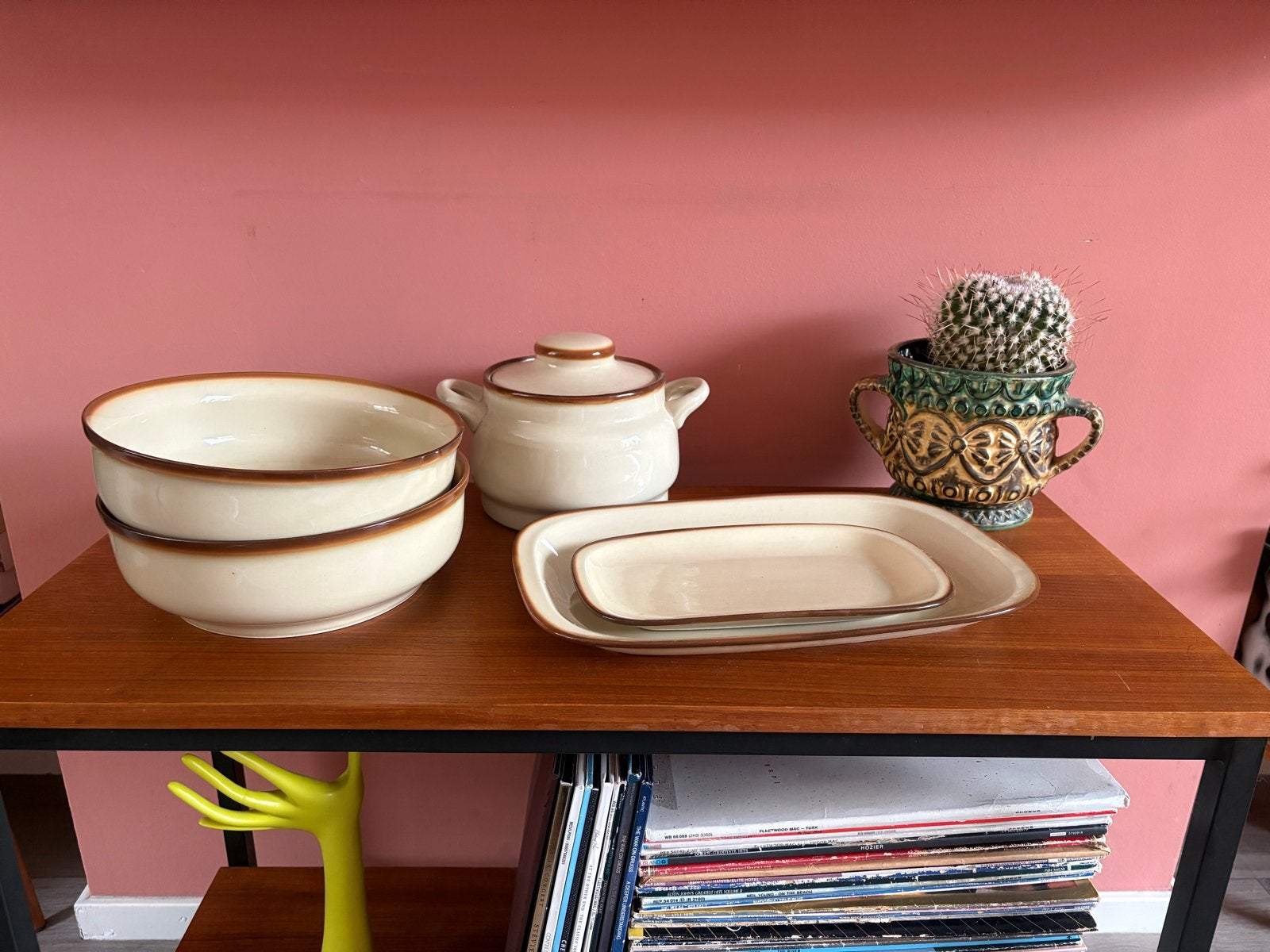 Vintage Pools Aardewerk Set - Made in Poland, Ophalen