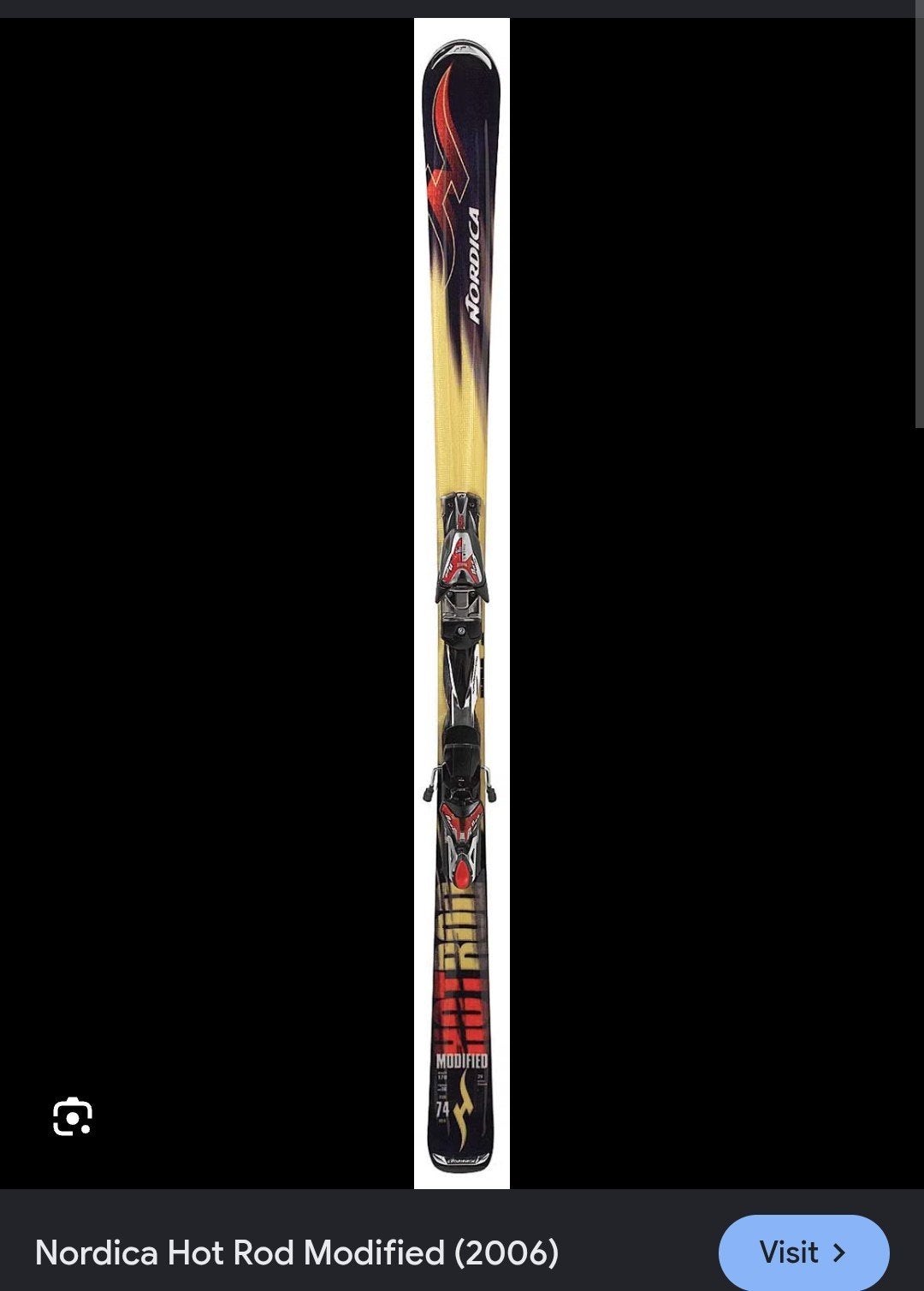 Ski's Nordica Hot Rod Modified. Bva 2€, Ophalen, 160 tot 180 cm, Gebruikt, Carve