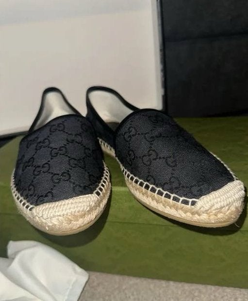 Gucci loafers in goede staat, Zwart, Ophalen of Verzenden, Espadrilles of Moccasins, Gedragen