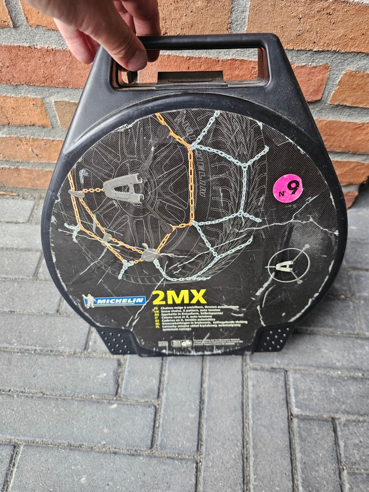 Michelin Sneeuwkettingen 2MX N9 voor 14 t/m 17 inch wielen, Ophalen of Verzenden