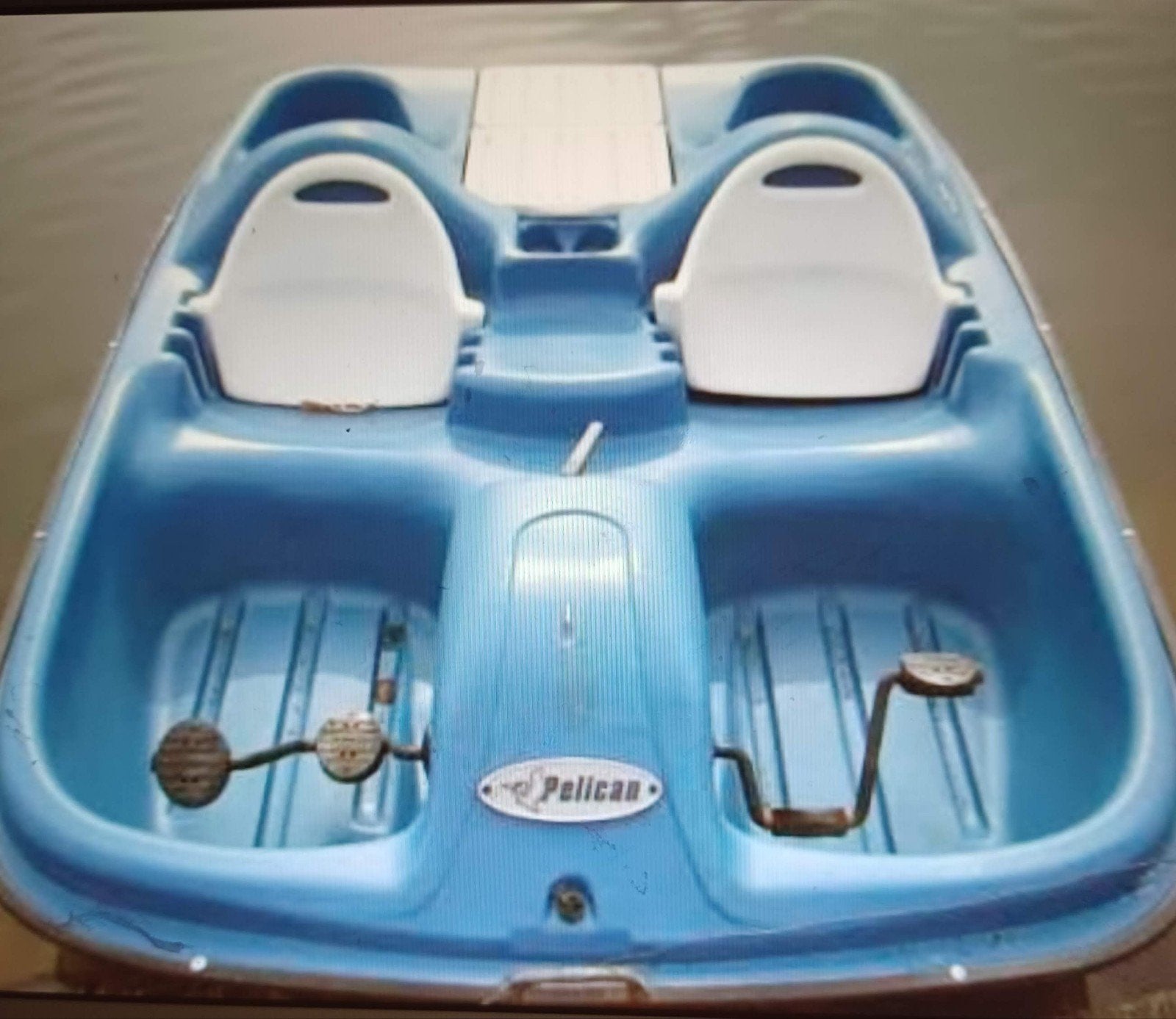 Waterfiets Pelican Type Monaco kleur blauw, Ophalen, Gebruikt, Drie personen of meer