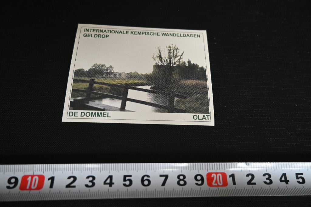 sticker OLAT de dommel int kempische wandeldagen geldrop, Verzamelen, Ophalen, Zo goed als nieuw