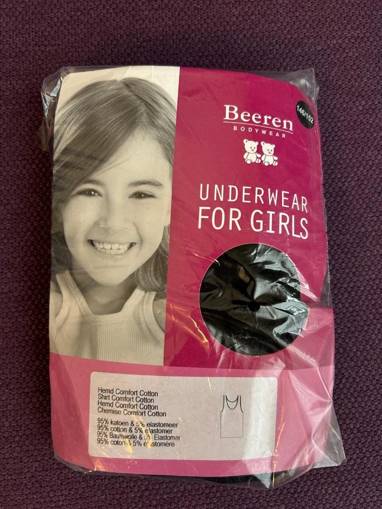 Nieuw! 2 Beeren Katoenen Onderhemd van 16 euro, Ophalen of Verzenden, Nieuw, Meisje, Overige typen
