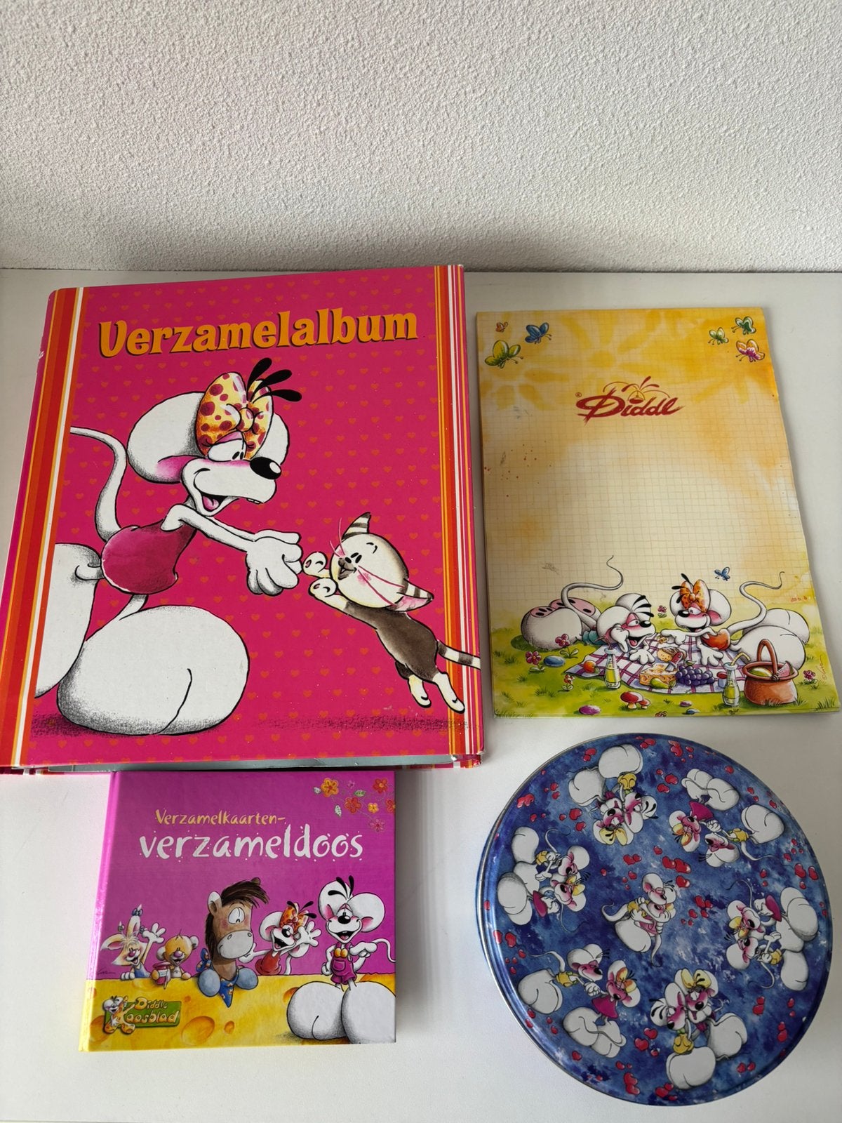 Diddl verzameling, Verzamelen, Diddl, Ophalen of Verzenden, Diddl, Zo goed als nieuw, Papier, Kaart of Schrift