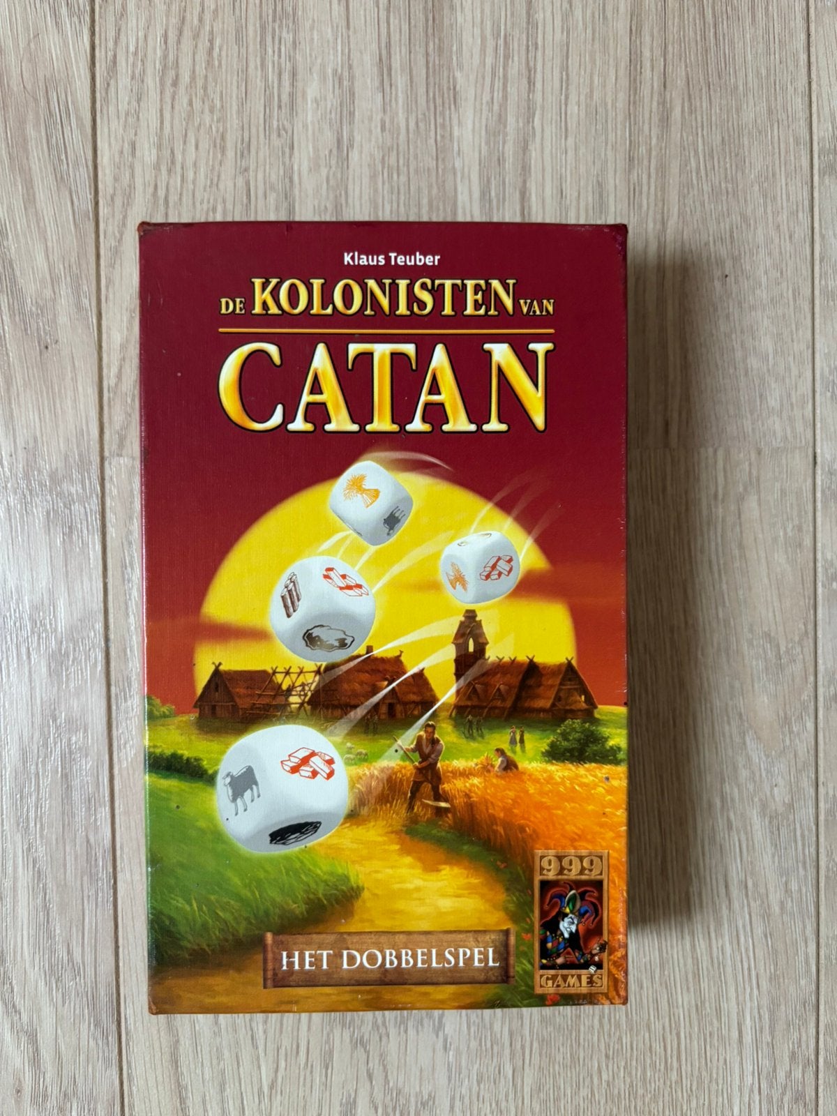 De Kolonisten van Catan: Het Dobbelspel, Hobby en Vrije tijd, Gezelschapsspellen | Kaartspellen, Ophalen of Verzenden, Zo goed als nieuw