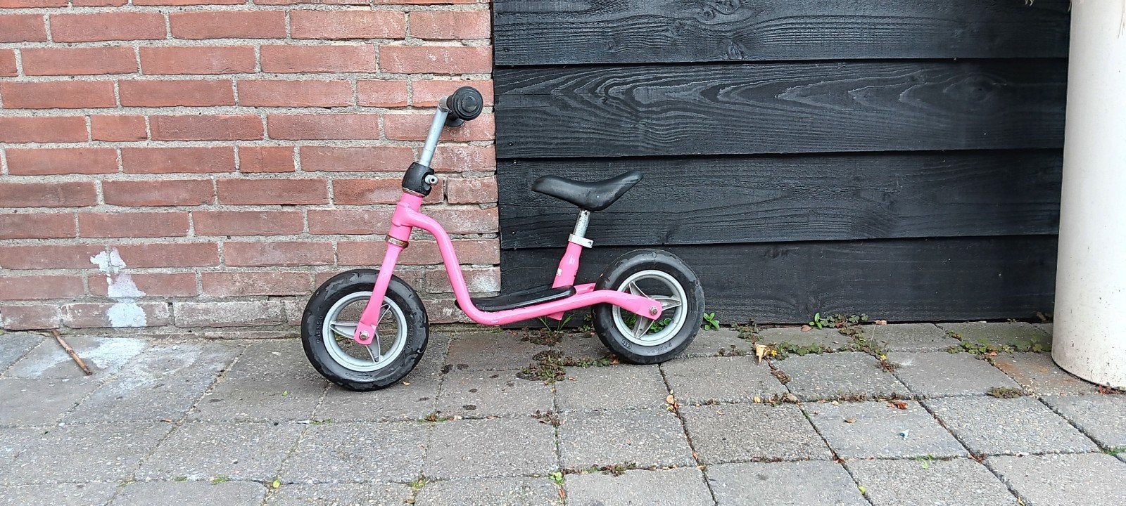 Puky peuter loopfiets roze, Ophalen of Verzenden, Gebruikt, Loopfiets