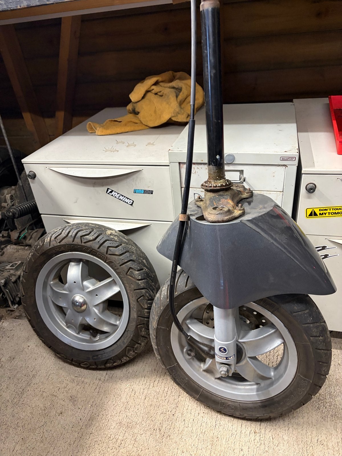 Piaggio Zip Sebac Motor voorvork 125cc, Ophalen of Verzenden, Gebruikt, Frame, Piaggio