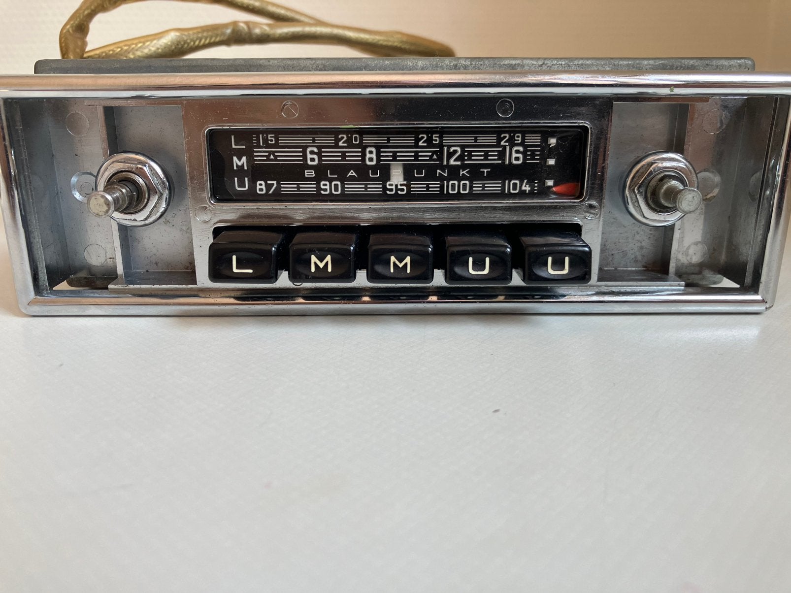 Blaupunkt autoradio begin jaren 60, Ophalen of Verzenden