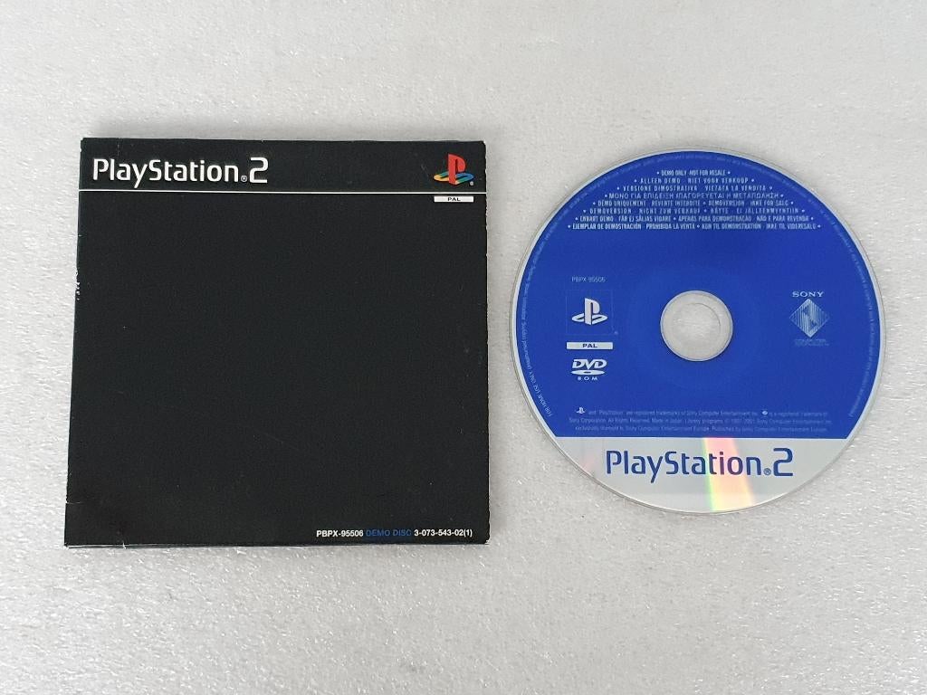 PS2: Demo disc PBPX-95506, Spelcomputers en Games, 1 speler, Ophalen of Verzenden, Gebruikt, Vanaf 3 jaar