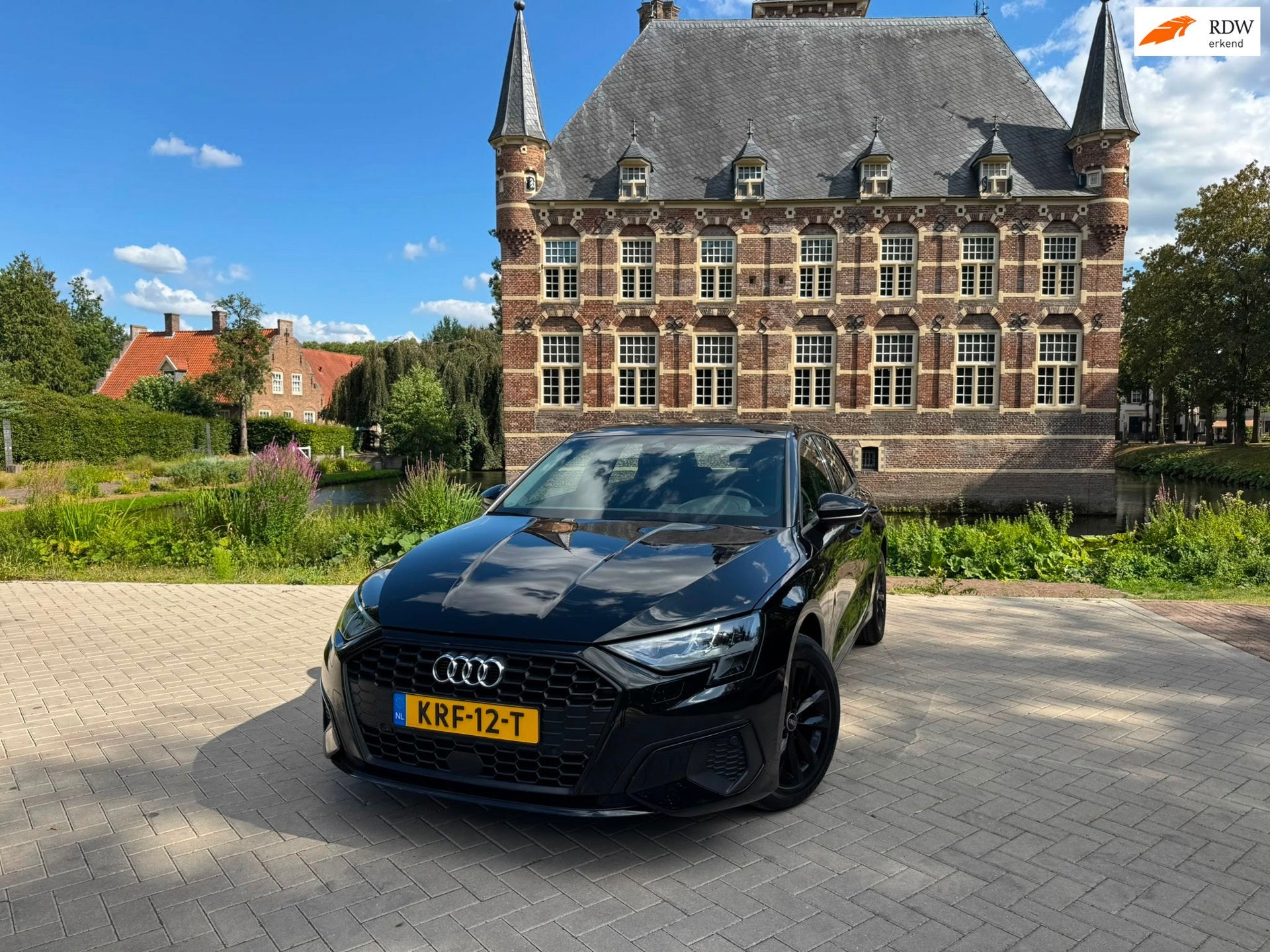 Audi A3 Sportback 30 TFSI Business edition|CLIMA|CRUISE|ELEK, Auto's, Audi, Voorwielaandrijving, Stof, Gebruikt, Zwart