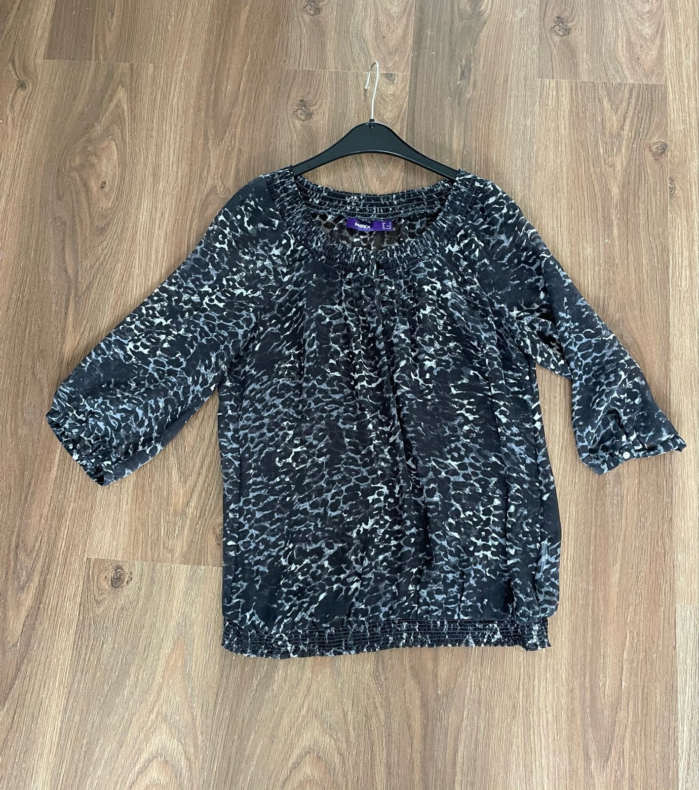 Mexx Luchtige Doorschijnende Blouse 3/4 Mouwen Maat 40, Kleding | Dames, Blouses en Tunieken, Ophalen of Verzenden, Zo goed als nieuw